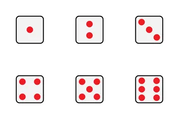 Dice Icon Collection Icon Pack