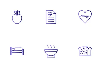 Diet And Nutrition Icon Pack