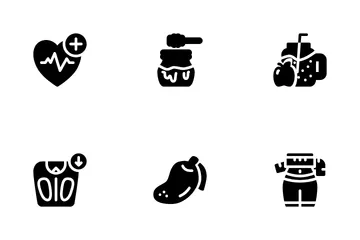 Diet And Nutrition Icon Pack