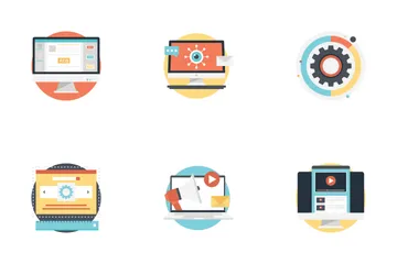Digital And Internet Marketing Icon Pack