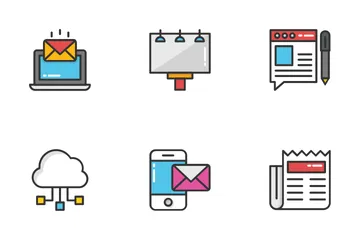 Digital And Internet Marketing 2 Icon Pack