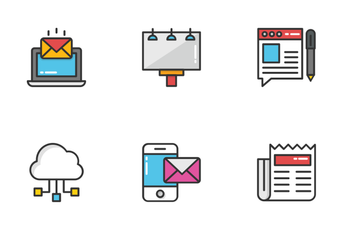 Digital And Internet Marketing 2 Icon Pack