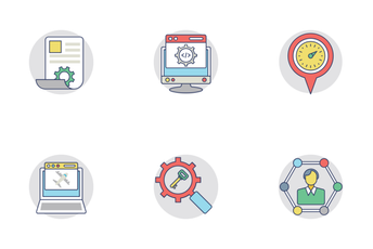 Digital And Internet Marketing Icon Pack