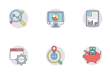 Digital And Internet Marketing Icon Pack