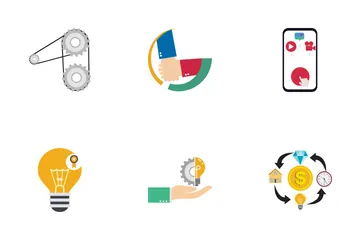 Digital Asset Management Icon Pack