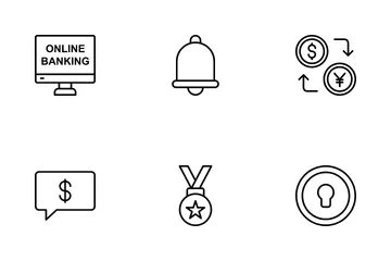 Digital Banking Vol 4 Icon Pack