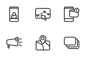 Digital Communications Icon Pack