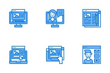 Digital Content Icon Pack