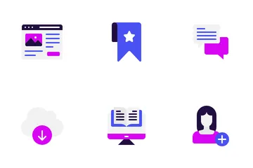 Digital Content Icon Pack