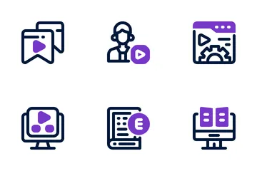 Digital Content Icon Pack