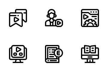 Digital Content Icon Pack