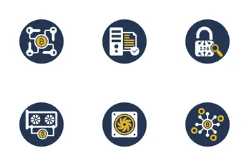 Digital Currency Bitcoin Icon Pack