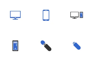 Digital Device And Technology Icon Pack