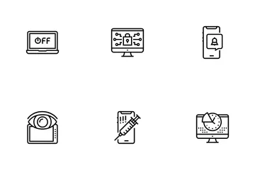 Digital Device Detox Icon Pack