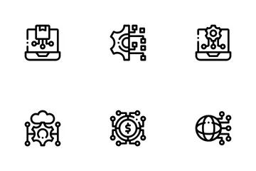 Digital Disruption Icon Pack