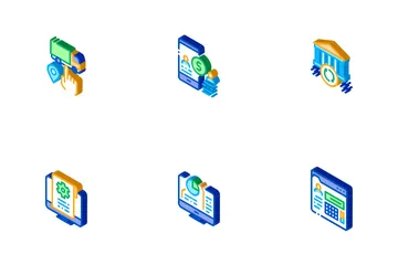 Digital Economy And E-business Icon Pack