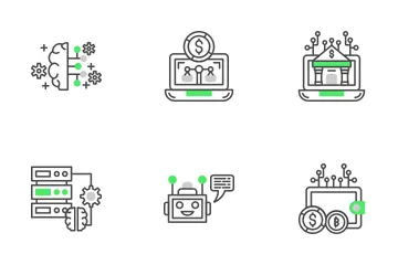 Digital Economy Icon Pack