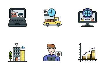 Digital Economy Icon Pack