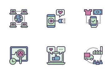 Digital Economy Icon Pack