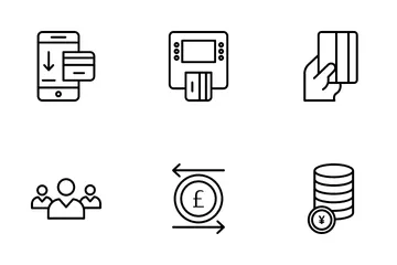 Digital Finance Icon Pack