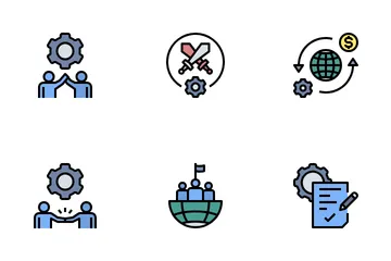 Digital Globalization Icon Pack