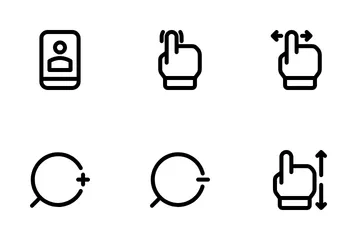 Digital Interaction Icon Pack