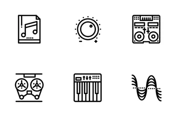 Digital Law And Sound Studio Icon Pack