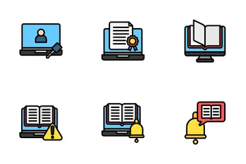 Digital Learning Icon Pack