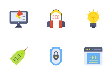 Digital Marketing And SEO Icon Pack