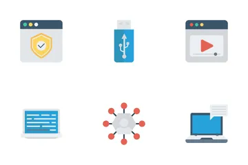 Digital Marketing Flat Icons Icon Pack
