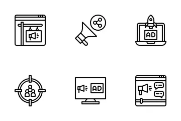 Digital Marketing Icon Pack