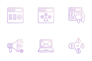 Digital Marketing Icon Pack