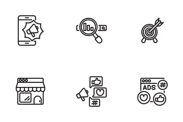 Digital Marketing Icon Pack