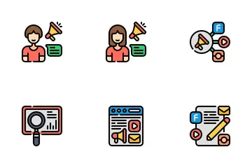 Digital Marketing Icon Pack