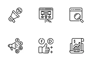 Digital Marketing Icon Pack