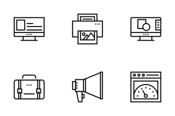 Digital Marketing Icon Pack