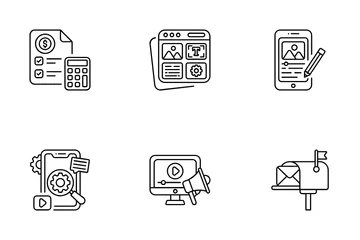 Digital Marketing Icon Pack