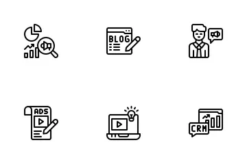 Digital Marketing Icon Pack