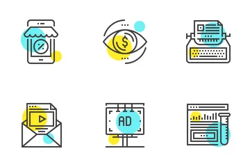  Digital Marketing Icon Pack