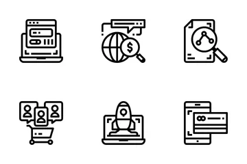 Digital Marketing  Icon Pack