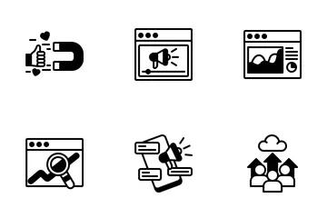 Digital Marketing Icon Pack