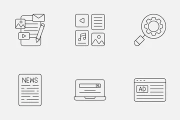 Digital Marketing Icon Pack