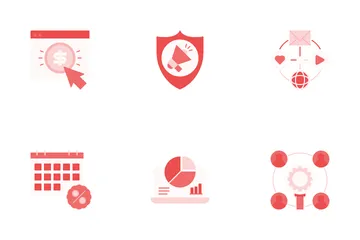 Digital Marketing & Promotion Icon Pack