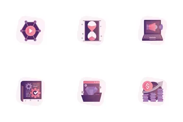 Digital Marketing Vol5 Icon Pack