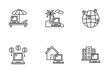 Digital Nomad Icon Pack