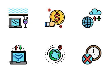 Digital Nomad Icon Pack