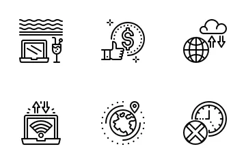 Digital Nomad Icon Pack