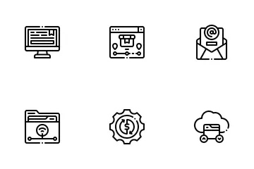 Digital Services Icon Pack