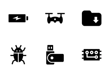 Digital Technology  Icon Pack