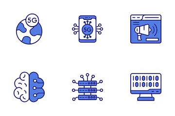 Digital Technology Icon Pack